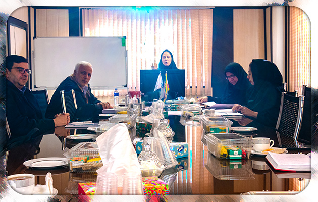 جلسه دفاع رساله دکتر زهرا اسدی برگزار شد